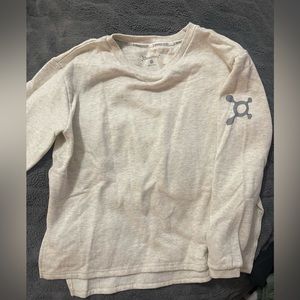 Orangetheory cream colored crew neck